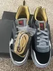 Men's Puma Shoes R698 BAU SIZE 13 BLACK / WIND CHIME GRAY / WHITE TRINOMIC
