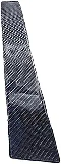 LUMIXE Pillar Posts Car Door Window Trim Cover Carbon Fiber Black Exterior Stickers Styling Parts, for HR-V 2023 Auto Window Pillar Molding