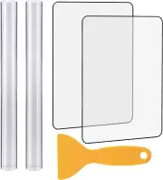 5 Pieces Polymer Clay DIY Tool, Acrylic Clay Roller with Acrylic Sheet Backing B