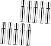 Gogogmee 10 Pcs Liquid Roller Glass Bottles Compact Essential Oil and Perfume Containers for Travel Durable UV Glass Design Leak for Outdoor Use