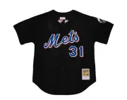 Mitchell & Ness Authentic Mike Piazza New York Mets 2000 Button Front Jersey