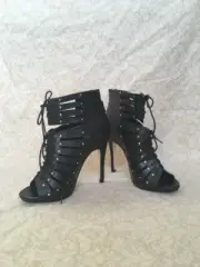 Dolce Vita Carly Black Vintage Milled Leather, Women’s Shoes, Size 9M