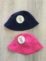 2 Circo Sun Hat Kids Girls Boys Baby Toddler 3T Oxford Blue Pink