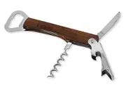 (DIMF0) Corkscrew Bar Accessory, Rosewood