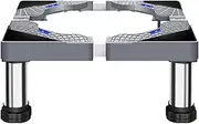 1/2 Washer Stand - Adjustable Washing Machine Base, Functional Cloth Wash Machine Stand Base | Movable Base for Dryers and Machine for Tumble Dryers Cookers Fridges Refrigerator Machines