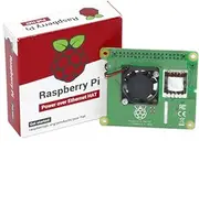 Raspberry Pi Add-On Board, Power Over Ethernet (PoE) HAT for Raspberry Pi 4B and 3 Model B+ The Newest Version POE HAT
