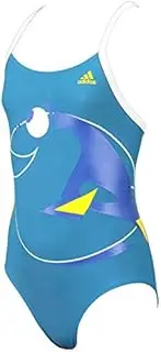 [adidas] AY1523 Girl's Dory Finding Nemo Swimsuit, Size