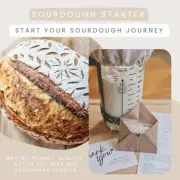 Sourdough "Super" Starter - Mature, Robust, Active, Makes Perfect Artisan Loaves