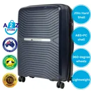 Olympus Astra 20in Lightweight Hard Shell Suitcase - Aegean Blue Travel Luggage