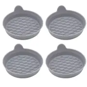 Silicone Car Cup Holder Coasters Inserts Nonslip Interior Accessories Pack of 4