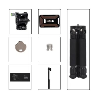 TH10 Fluid Tripod Head + TC20 Carbon Fiber Tripod for SeeStar Smart Telescope
