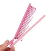 3pcs Teasing Clip Comb For Hair Stylist Parting Flat Iron Comb Attachment Cl WPD