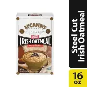 McCann's Irish Oatmeal, Quick & Easy Steel Cut Oats, 16 Ounce (Pack of 12)