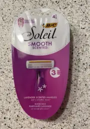 Bic Soleil Smooth Scented 4 Disposable Razors (3 Blades) Buying two Packs