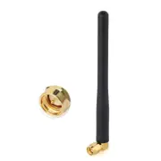 UHF 433MHz 3dBi SMA Male Right Angle Antenna for Remote Control Telecontrol
