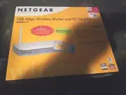 Brand New Netgear Wireless Router PC Card Bundle WGTB511TNA WGTB511T WGT624 V3 G