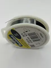 Beadalon 19 Strand Bead Stringing Wire Black 30 Feet .010 Inches