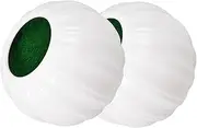 Levemolo 2pcs Pumpkin Shaped Flower Arrangement Vase Rustic Floral Vase for Home Decor Artistic Autumn Planter for Dried Flowers Chic Modern Style Decorative
