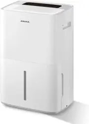 50-Pint Portable Dehumidifier with Pump for Basement, Garage, Living Room, Attic