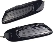 2pcs Dynamic Turn Signal Light For Mini For Cooper F55 F56 JCW F57 Side Marker Lamp Accessories Car Exterior Modification(Color:Smoked Black)
