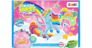 Craze INKEE Galupy Unicorn Kids Bath Set 4pcs Bath Bomb + Bath Powder + Bath Salt + gocce for the bathroom + Bath band