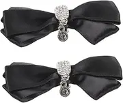 [SAFIGLE] Bowknot Rhinestone Shoe Clip Charms Elegant Decorative Shoe Accessories for Brides Special Occasions Reusable Versatile Adds Distinctive Flair to Any Footwear