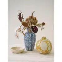 在飛比找ETMall東森購物網優惠-ladylike 青花瓷花瓶 新中式手繪陶瓷花器客廳玄關插花