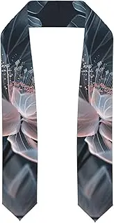 [EdWal] 3D Flower print Graduation Stole and Sash Class for Unisex Adult Honor Stole Honor Stole of 2025