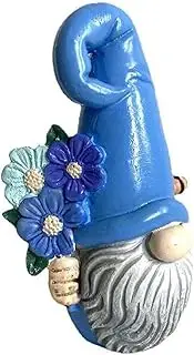 Fairy Garden Ornaments Outdoor, Cute Handmade Gnome Dwarf Gonks Resin Faceless, Outdoor Lawn Desktop Decoration,Style02,As Shown (Color : Style03, Size : As Shown)