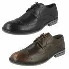 Mens Maverick Lace Up Brogue Shoe