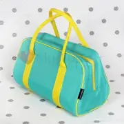NEW Tupperware Insulated Sandwich Keeper Plus Bag in Aqua with Yellow Trim
