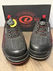 Dexter Men's THE C-9 Knit BOA Black/Red Bowling Shoes Size 10.5 Right/Left Hand