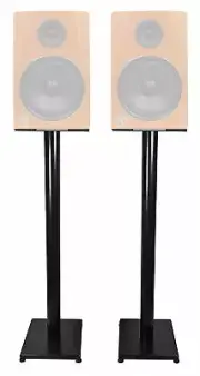 Rockville 37” Black Steel Studio Monitor Speaker Stands For Rockville APM8C