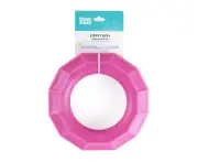 Zippy Paws ZippyTuff+ Fetch & Tug Dog Toy - Magenta Ring