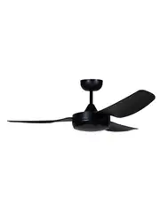Bayside Archer 122cm DC Fan with Light Kit in Black
