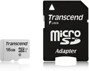 Transcend 16GB MICRO SD UHS-I U1 WITH ADAPTER 95MB