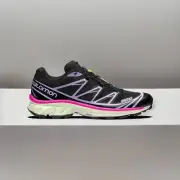 Salomon XT-6 Running Sneakers L41455000 Black Nimbus Cloud Lavender 5.5 W 4.5 M