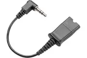 Poly Quick Disconnect Cable to 3.5mm Black [40845-01]