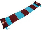 West Ham United FC Stripe Scarf