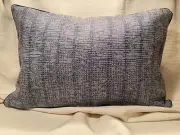 16” x 24” HOLLAND & SHERRY Astral Drizzle Mélange 100% Wool Custom PILLOW COVER