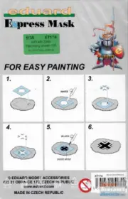 EDUXT174 1:35 Eduard Mask - sWS with 20mm Flak Wheels Masks (GWH kit)