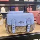 NWT Coach Lucy Crossbody In Signature Canvas C6781