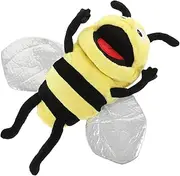 Plush Cartoon Bee Hand Puppet Interactive Insect Puppet for Storytelling Pretend Play Safe Material for Home Classroom Learning Centers