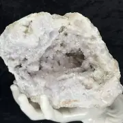 6-1/2” Quality Geode Quartz Crystal Cluster Spirit Terminated Kentucky 3.12Lb