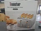 WHALL 4 Slice Toaster 6 Bread Shade Settings Bagel/Defrost/Cancel Function(M619)
