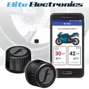 Fobo Bike 2 Tyre Bluetooth 5.0 Wireless TPMS DIY 116 PSI Black