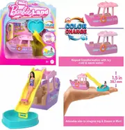 Barbie Boat Color Changing Mini BarbieLand Doll & Vehicle 1.5-inch