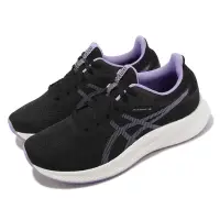 在飛比找Yahoo奇摩購物中心優惠-Asics 慢跑鞋 Patriot 13 女鞋 黑 薰衣草紫