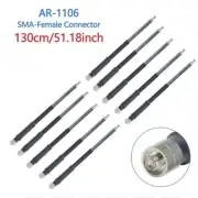 10PCS SMA-Female VHF 136-174MHz Telescopic Antenna For Baofeng UV5R 888S UV82