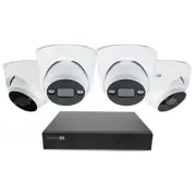 Swann AdvancedX Wired NVR Security System with 24/7 Recording SWNVK-8ADVANX4D